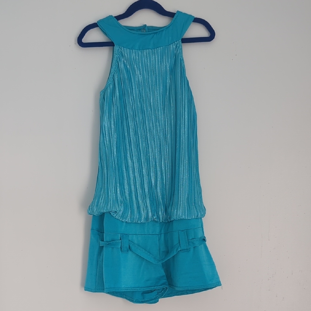 Kelle Y2K Turquoise Dance Costume
